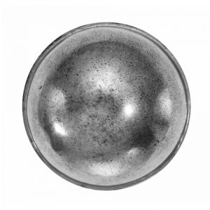 Finesse Pewter FD037 Door Knob on Rose Backplate (Set)