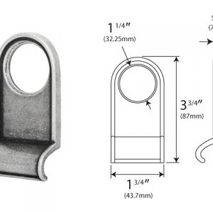 Finesse FDCP Pewter Cylinder Pull