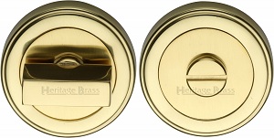 Heritage Brass ERD7030 Bathroom Turn & Release - Polished Brass