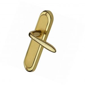 Heritage Brass Henley Door Handle on Plate (Set)