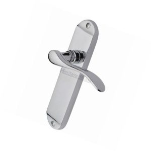 Heritage Brass Maya Door Handle on Plate (Set)