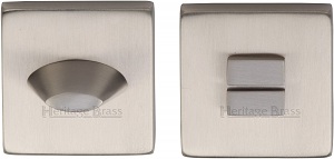 Heritage Brass SQ4043 Square Bathroom Turn & Release - Satin Nickel