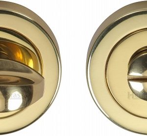 Heritage Brass V0678 Bathroom Turn & Release - Polished Brass