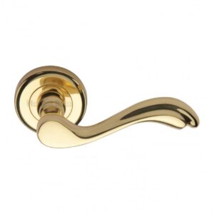 Heritage Brass V1601 Lisboa Door Handle on Round Rose (Set)
