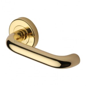 Heritage Brass V3090 Harmony Door Handle on Round Rose (Set)
