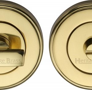 Heritage Brass V4040 Bathroom Turn & Release - Polished Brass