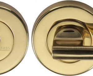 Heritage Brass V4044 Bathroom Turn & Release - Polished Brass