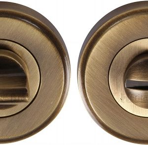 Heritage Brass V4045 Bathroom Turn & Release - Antique Brass