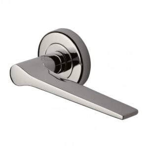 Heritage Brass V4189 Gio Door Handle on Round Rose (Set)