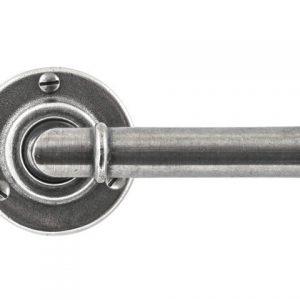 Finesse Pewter FD180 Lever on Rose Back Plate (Set)