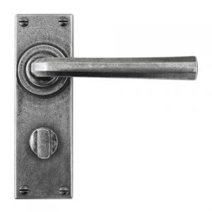Finesse Pewter FD302 Tunstall Bathroom Lever (Set)