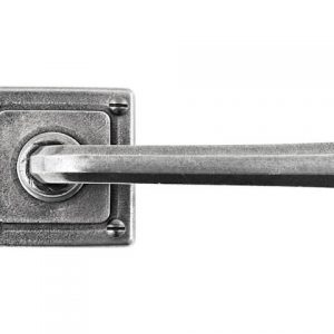 Finesse Pewter FD304 Lever on 'Jesmond' Rose Backplate (Set)