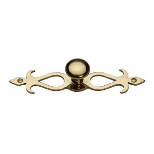 Heritage Brass C3074 Cabinet Round Knob Backplate