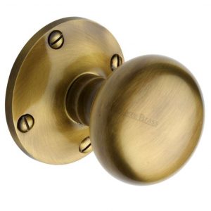 Heritage Brass KEN980 Kensington Door Knob on Rose (Set)