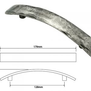 Finesse PPH031 Pewter Bowden Pull Handle 128mm