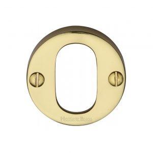 Heritage Brass V1013 Oval Profile Cylinder Escutcheon