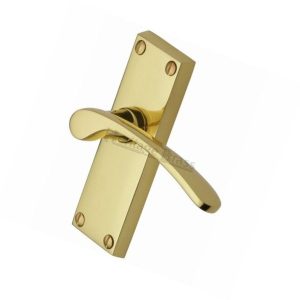 Heritage Brass Sophia Short Door Handle on Plate (Set)