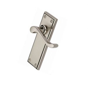 Heritage Brass Edwardian Door Handle on Plate (Set)