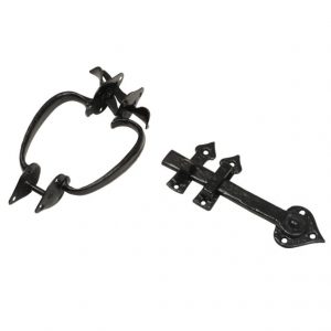 Kirkpatrick 3625 Antique Bow Handle Thumb Latch