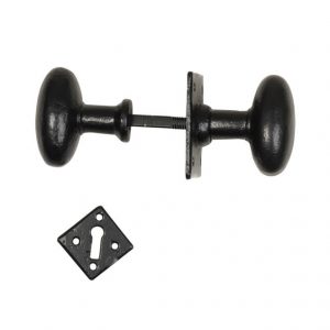 Kirkpatrick 3075 Smooth Door Knob (Pair)