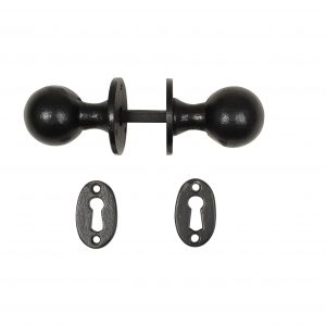 Kirkpatrick C387 Smooth Door Knob (Pair)