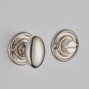 Croft 6411 Oval Knob Bathroom Turn and Release