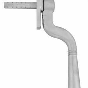 From the Anvil Brushed Satin Chrome Teardrop Espag - 20463