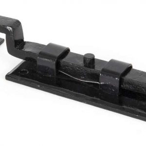 From the Anvil Black 4" Cranked Door Bolt - 33014
