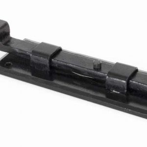 From the Anvil Black 6" Cranked Door Bolt - 33016