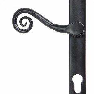 From the Anvil Black Monkeytail Slimline Lever Espag. Lock Set - LH - 33037L
