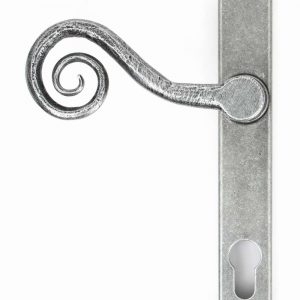 From the Anvil Pewter Monkeytail Slimline Lever Espag. Lock Set - RH - 33038R