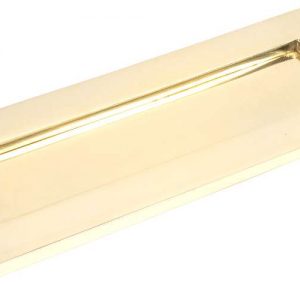 From the Anvil Polished Brass Small Letter Plate - 33060