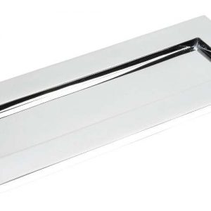 From the Anvil Polished Chrome Small Letter Plate - 33062