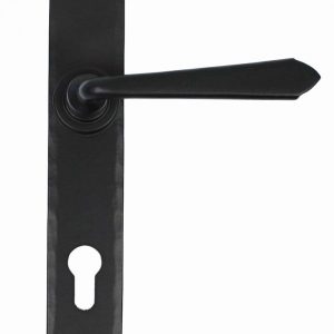 From the Anvil Black Cromwell Lever Espag. Lock Set - 33067