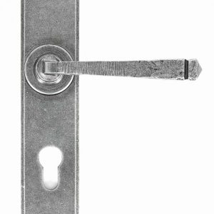 From the Anvil Pewter Large Avon 72mm Centre Euro Lock Set - 33088