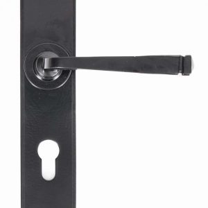 From the Anvil Black Large Avon 72mm Centre Euro Lock Set - 33092