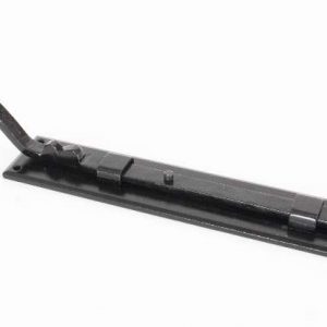 From the Anvil Black 10" French Door Bolt - 33114