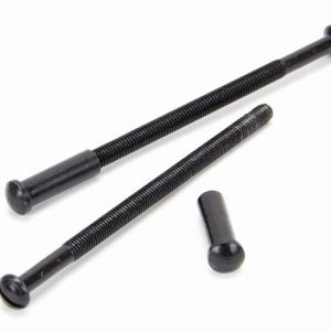 From the Anvil Black 5mm Male & Female Screws (2) - No Slots - 33119S