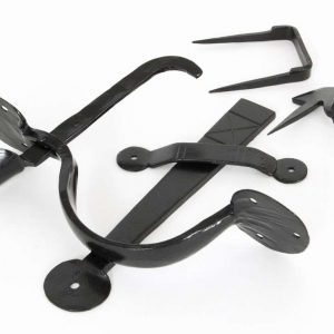From the Anvil Black Medium Bean Thumblatch - 33176