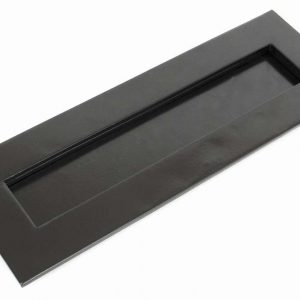 From the Anvil Black Large Letter Plate - 33226