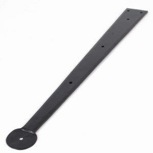 From the Anvil Black 18" Penny End Hinge Front (pair) - 33238