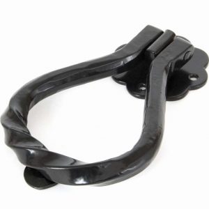 From the Anvil Black Pear Shaped Door Knocker - 33246