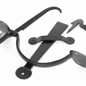 From the Anvil Black Heavy Bean Thumblatch - 33253