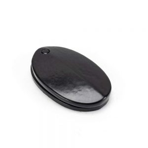 From the Anvil Black Oval Escutcheon & Cover - 33254