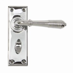 From the Anvil Polished Chrome Reeded Lever Bathroom Set - 33308
