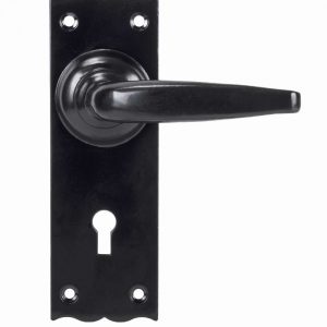From the Anvil Black Oak Lever Lock Set - 33319