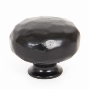From the Anvil Black Elan Cabinet Knob - Large - 33363