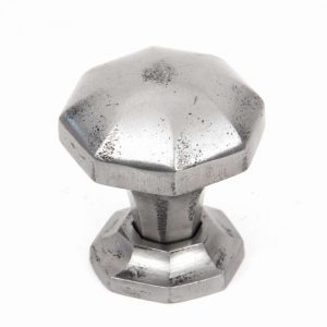 From the Anvil Natural Smooth Octagonal Cabinet Knob - Small - 33366