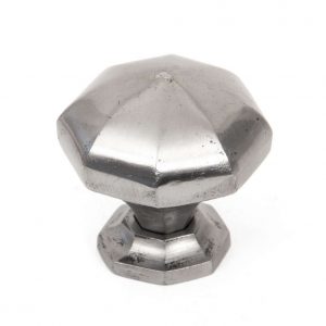 From the Anvil Natural Smooth Octagonal Cabinet Knob - Large - 33367