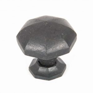 From the Anvil Beeswax Octagonal Cabinet Knob - Large - 33370